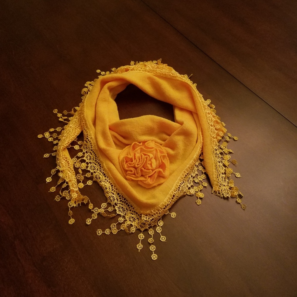 Gold Triangle Scarf